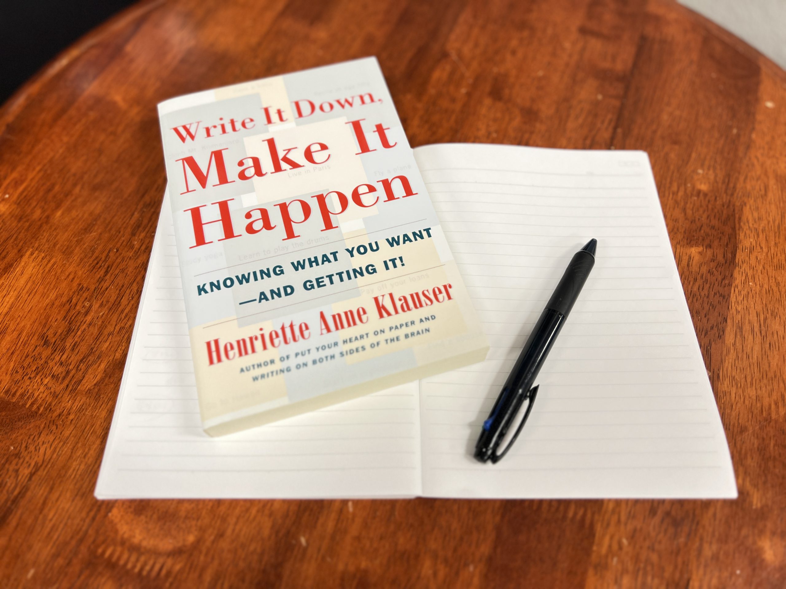 خلاصه کتاب بنویس تا اتفاق بیفتد (Write It Down, Make It Happen)